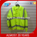 Hi visibility 2 tone with amber colorful safety reflective jacket